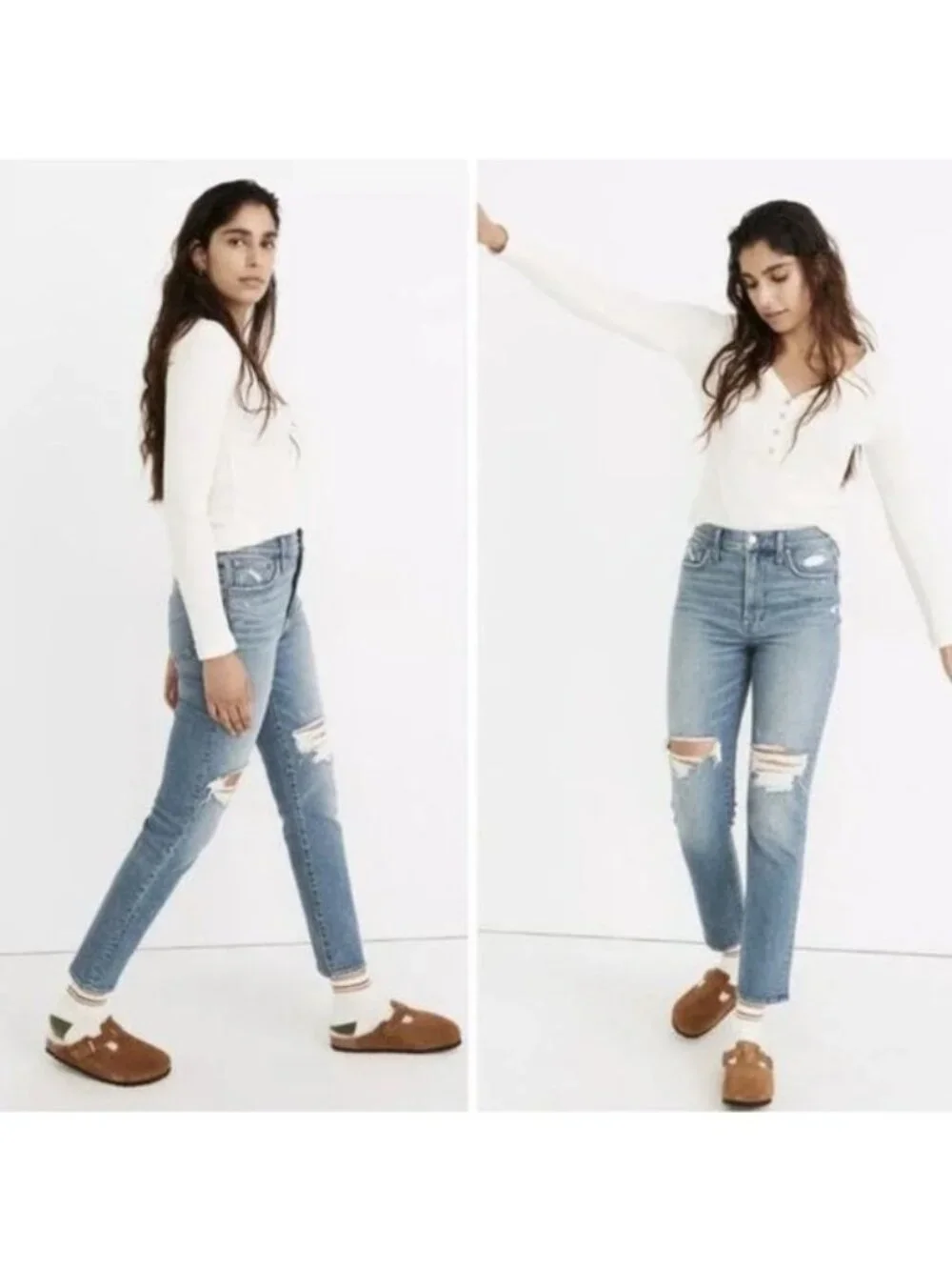 Madewell The Perfect Vintage Jean in Denman Wash 28